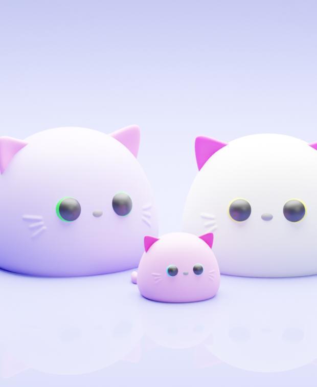 Tabletop Kittens Mesh Mayhem