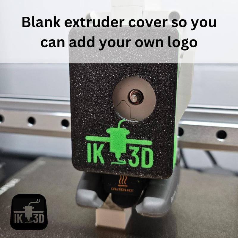 Plain Extruder Cover and Knob Cover for Bambu Labs A1 and A1 Mini 