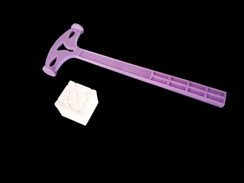 Dont break the ice hammer and ice cube