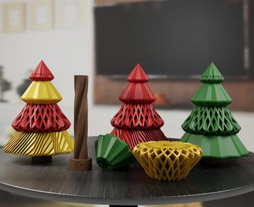 Buildable Tree - spiral, passthrough