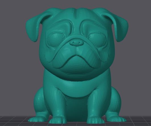Cute Pug dog