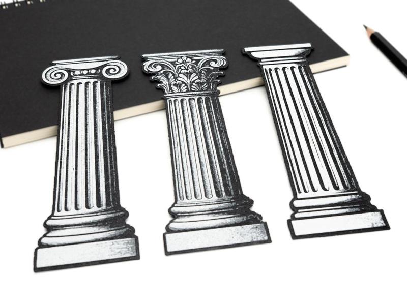 Classical Columns Bookmarks