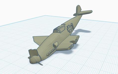 crashed bf 109