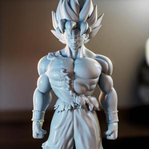 Dragon Ball Z - Goku - Adapted to print