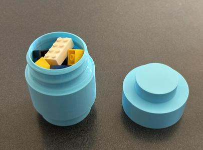 Threaded Lego Container