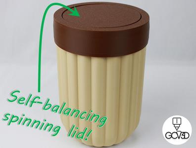 Modern Desktop Trash Can