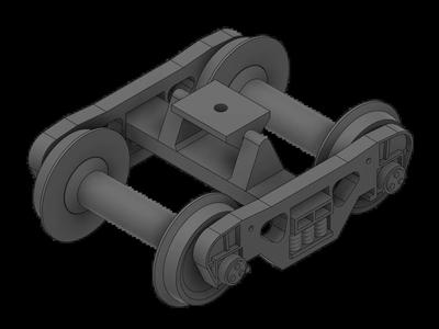 G Scale Bogie Freight V1 - Dragon Railway