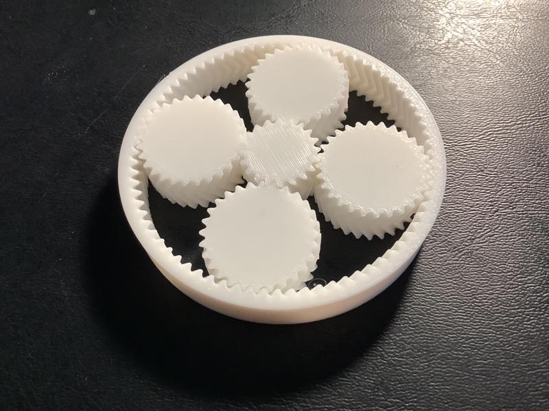 Print In Place Planetary Gear Fidget Spinner