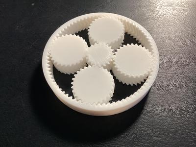 Print In Place Planetary Gear Fidget Spinner