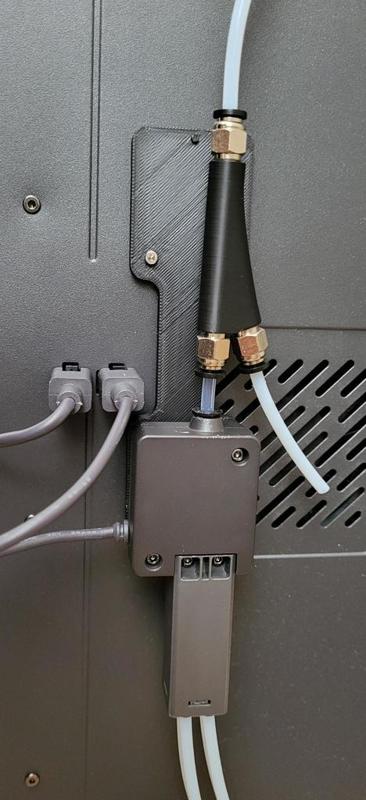 Kobra S1 Optimized Filament Sensor Relocator Bracket with Rotatable Y-Joiner