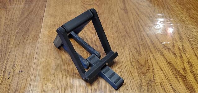 print in place foldable phone stand