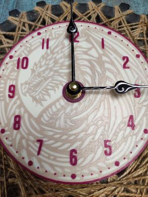 Dragon clock faces (clock dials)