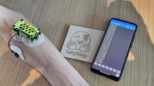 LeCyborg ESP32 EMG Sensor Case