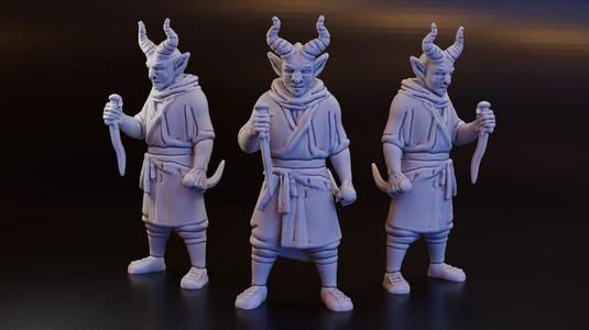 Tiefling Rogue (DND / TTRPG)