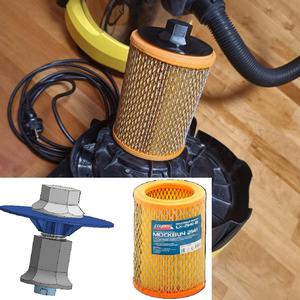 Karcher WD3 filter Moskvich LX-2141-B adapter