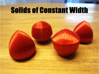 Solids Of Constant Width