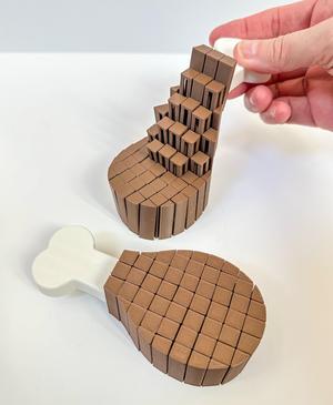 Pixel Turkey Leg Fidget