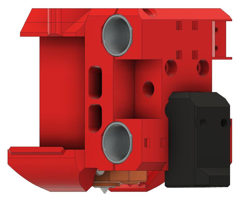 Ender 3 NG BTT Eddy X Carriage Mount