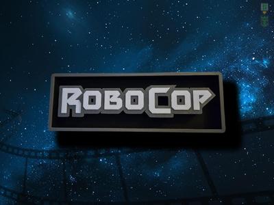 Robocop Cinema Film Room Sign Box