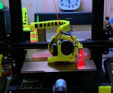 Hemera mount adapter for Ender 3 V2 remix