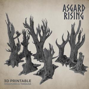 Wraith Wood /Modular/ /Terrain/ /Pre-supported/