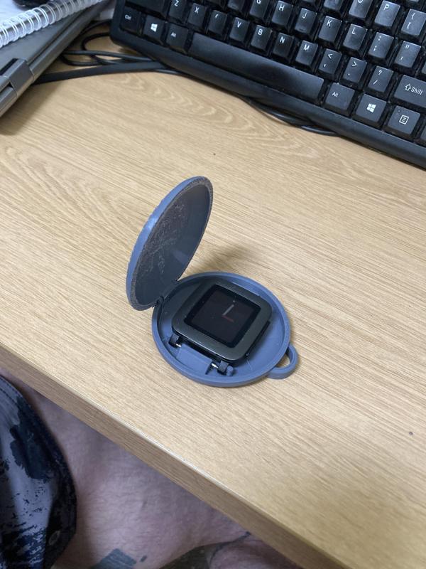 Pebble Time pocket watch conversion