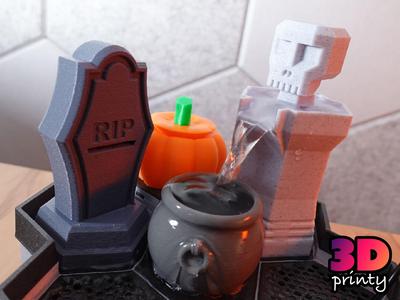 Halloween Fountain Parts