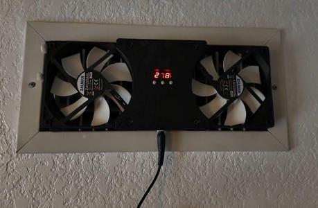 Ac Booster Vent Fan