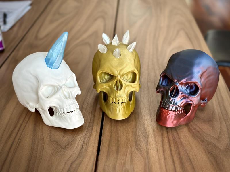 Articulated Skulls Print-in-Place