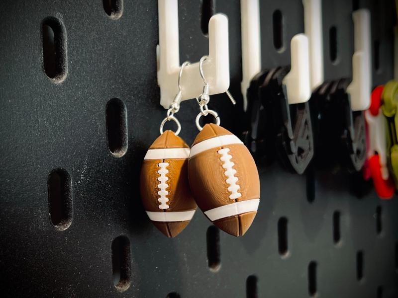Football Earrings