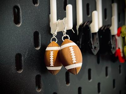 Football Earrings