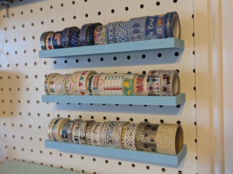 Washi Tape Skadis/Pegboard Holder/Organizer