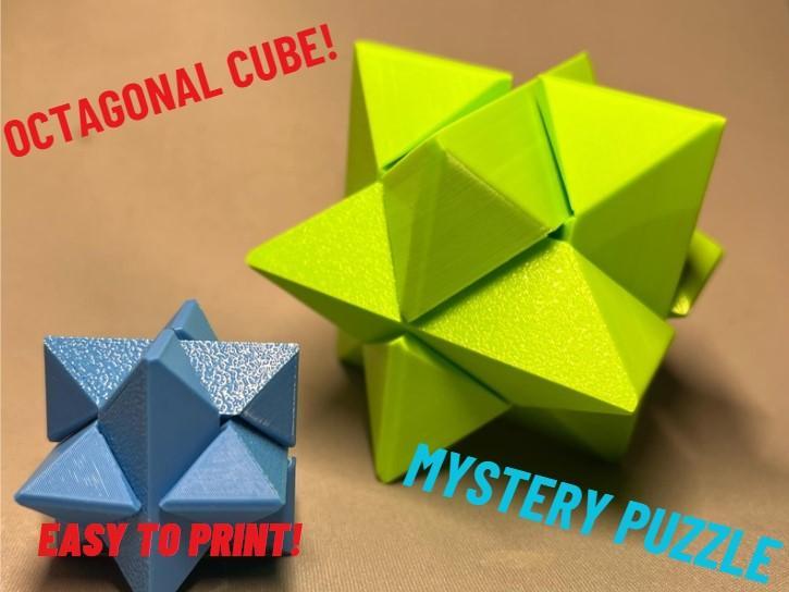 Octagonal Cube |Mystery Puzzle |Fidget 