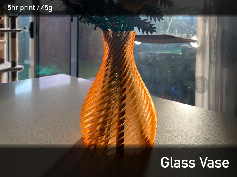 Glass vase