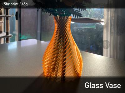 Glass vase