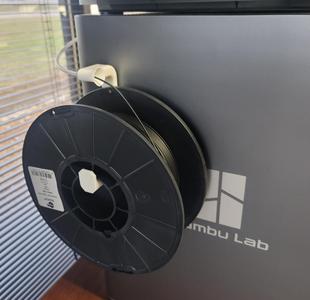 Bambu X1/P1 Side Spool Holder (No Extra Hardware)