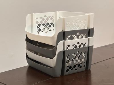 Nest or Stack Storage Box v2: Bigger, Lighter !