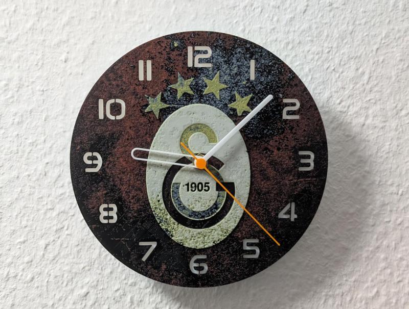 wall/desk clock Galatasaray Istanbul Logo