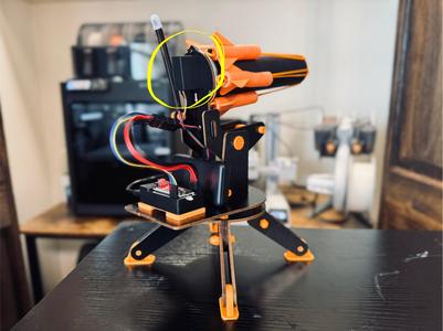 hack pack cover for roll motor 