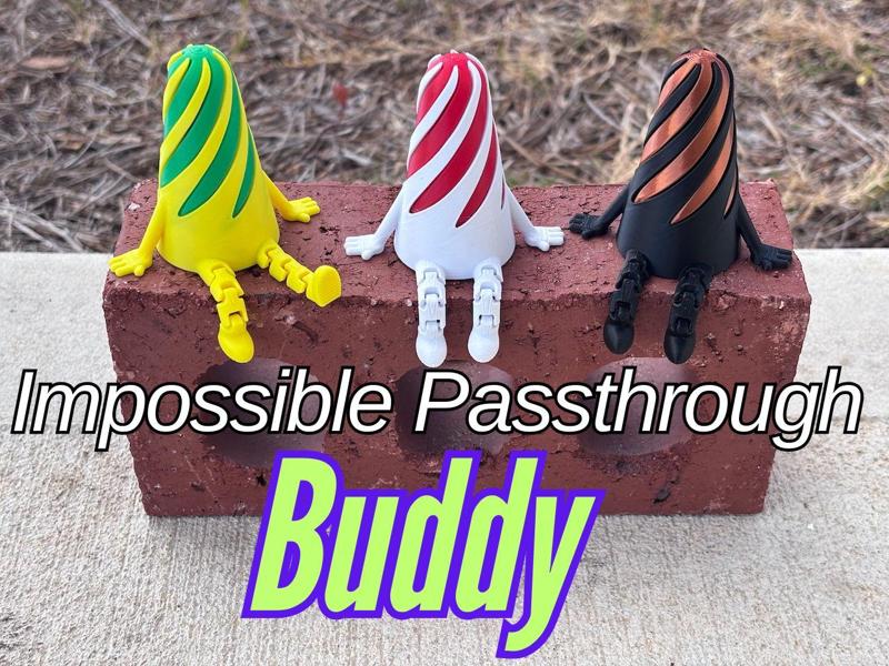 Impossible Passthrough with articulated legs