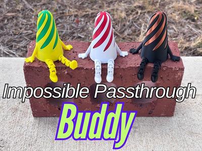 Impossible Passthrough with articulated legs