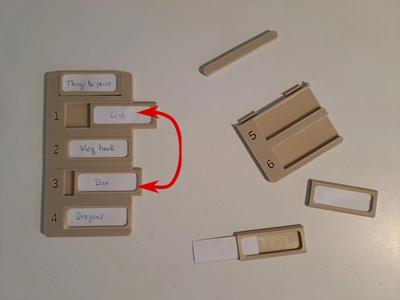 Fully modular list