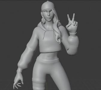 Fortnite "Ruby" Skin