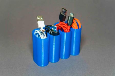 Cable Organizer Vase Mode