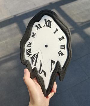 Melting Clock Dial