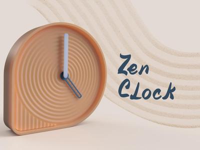 Zen clock (kit components Bambu 011)