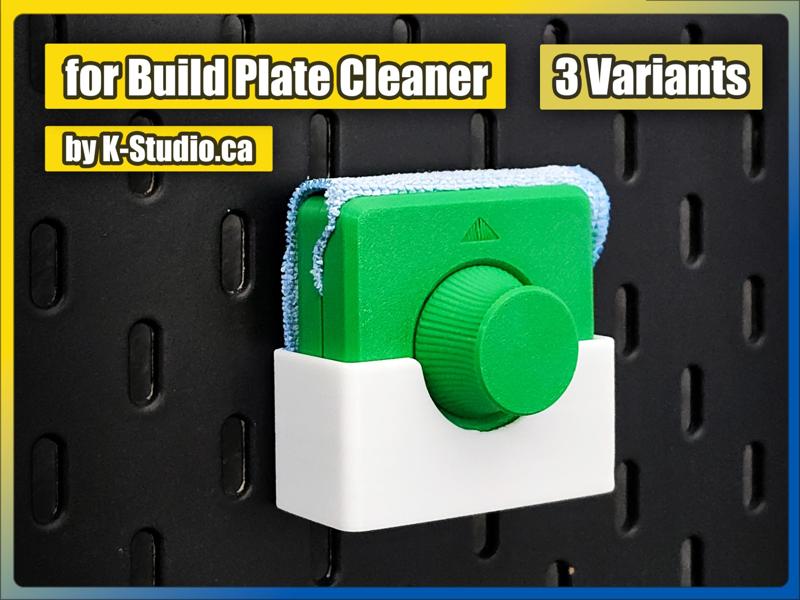 Skadis Build Plate Cleaner Holder