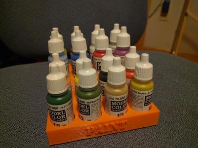 Model Paint Storage Tray