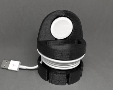 Apple Watch Travel Charging Stand and Cord Organizer