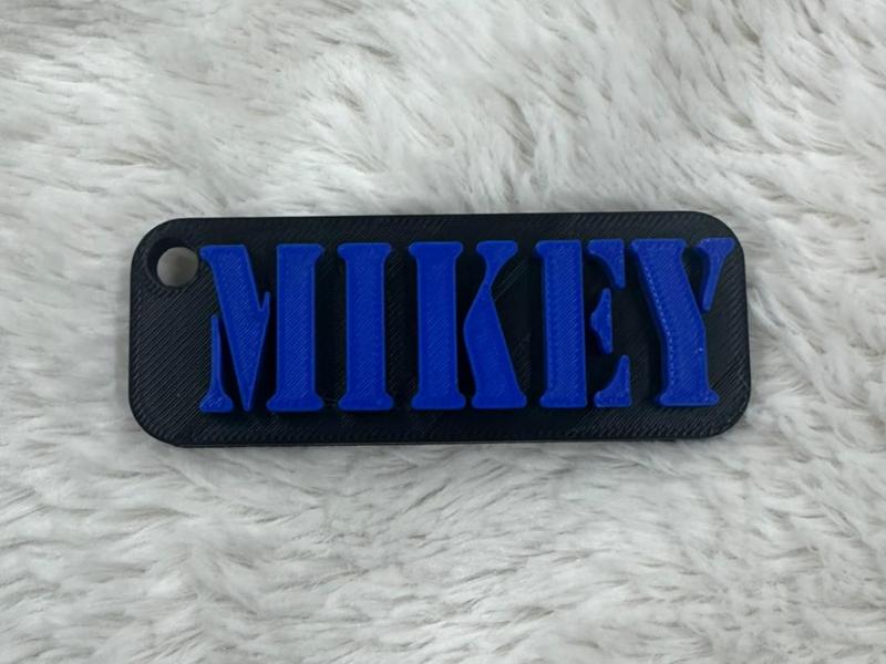 Mikey Name Tag